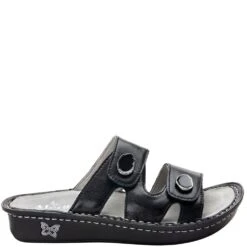 Alegria Women's Violette Slip-On Sandals - Black -Shoes Sale Store AAVIO 611 2