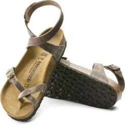 Birkenstock Women's Yara Oiled Leather Casual Shoes - Tobacco 8 Birkenstock Women's Yara Oiled Leather Casual Shoes - Tobacco -Shoes Sale Store BK1011441 2