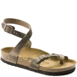 Birkenstock Women's Yara Oiled Leather Casual Shoes - Tobacco 9 Birkenstock Women's Yara Oiled Leather Casual Shoes - Tobacco -Shoes Sale Store BK1011441 3