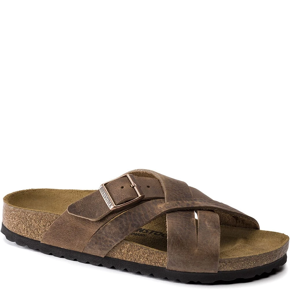 Birkenstock Unisex Lugano Slides - Camberra Old Tobacco 4 Birkenstock Unisex Lugano Slides - Camberra Old Tobacco - Image 2