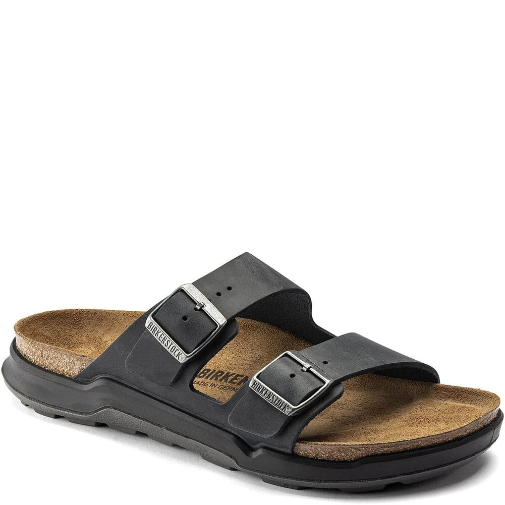Birkenstock Men's Arizona Rugged Sandals - Black 3 Birkenstock Men's Arizona Rugged Sandals - Black