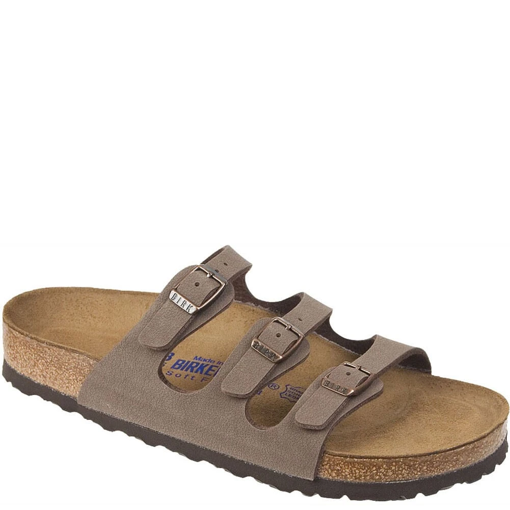 Birkenstock Women's Florida Soft Footbed Sandals - Mocha 3 Birkenstock Women's Florida Soft Footbed Sandals - Mocha