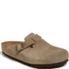 Birkenstock Men's Boston Casual Slides - Taupe 1 Birkenstock Men's Boston Casual Slides - Taupe -Shoes Sale Store BK560771
