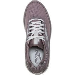 Brooks Women's Addiction Walker Suede Athletic Shoes - Shark/Alloy -Shoes Sale Store BR120308 094 4