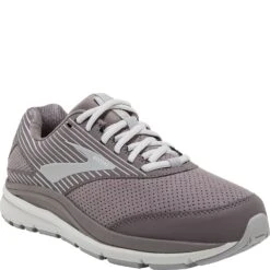 Brooks Women's Addiction Walker Suede Athletic Shoes - Shark/Alloy -Shoes Sale Store BR120308 094 5