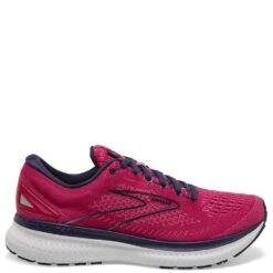 Brooks Women's Glycerin 19 GTS Athletic Shoes - Barberry/Purple -Shoes Sale Store BR120343 623 2