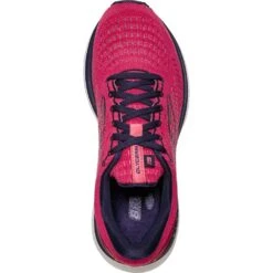 Brooks Women's Glycerin 19 GTS Athletic Shoes - Barberry/Purple -Shoes Sale Store BR120343 623 4