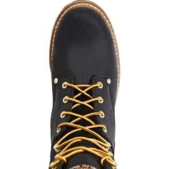 Carolina Men's EH Work Loggers - Black -Shoes Sale Store CA825 3