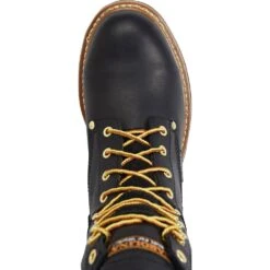 Carolina Men's WP EVA Insole Work Loggers - Black -Shoes Sale Store CA8823 3