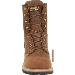 Carolina Men's Waterproof Safety Loggers - Copper -Shoes Sale Store CA9821 5