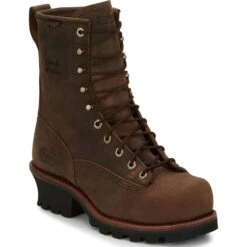 Chippewa Men's Paladin WP Safety Loggers - Bay Apache -Shoes Sale Store CH73101 1