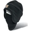Carhartt Men's Fleece 2-in-1 Face Mask - Black -Shoes Sale Store CTA202 BLK