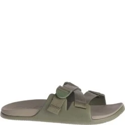 Chaco Men's Chillos Ultra-Light Sport Slides - Fossil -Shoes Sale Store CUJCH107321 2