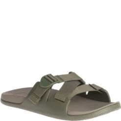 Chaco Men's Chillos Ultra-Light Sport Slides - Fossil -Shoes Sale Store CUJCH107321 6