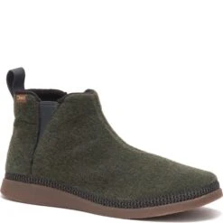 Chaco Men's Revel Chelsea V-Gore Casual Boots - Forest Green -Shoes Sale Store CUJCH107495 2