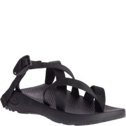Chaco Women's Tegu Sandals - Solid Black -Shoes Sale Store CUJCH107830 2