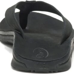 Chaco Men's Classic Leather Flip Flop - Black -Shoes Sale Store CUJCH107831 3
