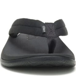 Chaco Men's Chillos Flip Flops - Tube Black -Shoes Sale Store CUJCH107921 5