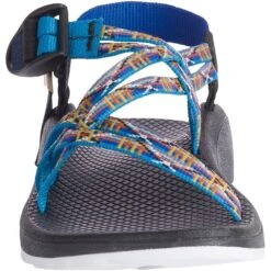 Chaco Women's Z/Cloud X Sandals - Woven Cerulean -Shoes Sale Store CUJCH107988 5