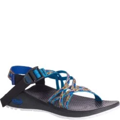 Chaco Women's Z/Cloud X Sandals - Woven Cerulean -Shoes Sale Store CUJCH107988 6