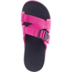 Chaco Women's Chillos Slides - Magenta -Shoes Sale Store CUJCH108144 4