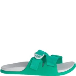 Chaco Women's Chillos Slides - Teal -Shoes Sale Store CUJCH108148 2