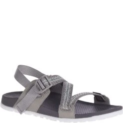 Chaco Women's Lowdown Sandals - Pully Grey -Shoes Sale Store CUJCH108202 6