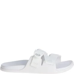 Chaco Women's Chillos Slides - White -Shoes Sale Store CUJCH108260 2