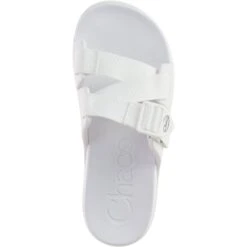 Chaco Women's Chillos Slides - White -Shoes Sale Store CUJCH108260 4