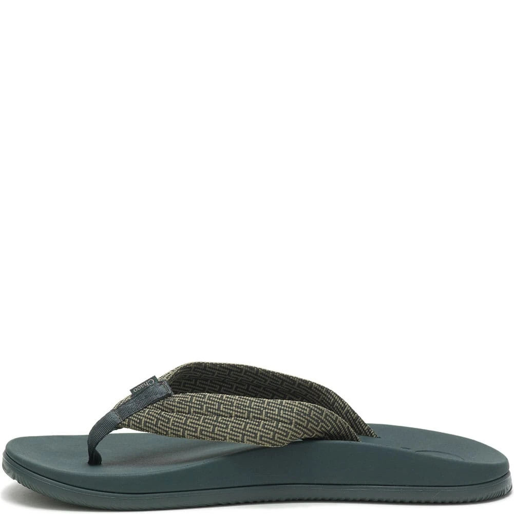 Chaco Men's Chillios Flip Flops - Tube Fret Scarab 4 Chaco Men's Chillios Flip Flops - Tube Fret Scarab - Image 2