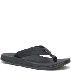 Chaco Women's Chillos Flip Flops - Tube Black -Shoes Sale Store CUJCH108604 3