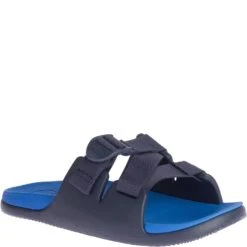 Chaco Big Kid's Chillos Slides - Active Blue 15 Chaco Big Kid's Chillos Slides - Active Blue -Shoes Sale Store CUJCH180313 6