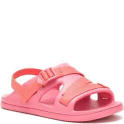 Chaco Kid's Chillos Sports Sandals - Rose -Shoes Sale Store CUJCH180330 3