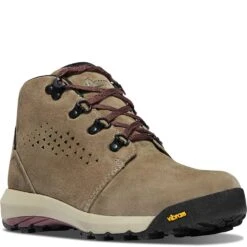 Danner Women's Inquire Hiking Chukka - Gray/Plum -Shoes Sale Store DA64501 4