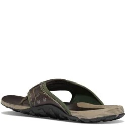 Danner Men's Lost Coast Sandals - Gray/Kombu Green -Shoes Sale Store DA68134 1