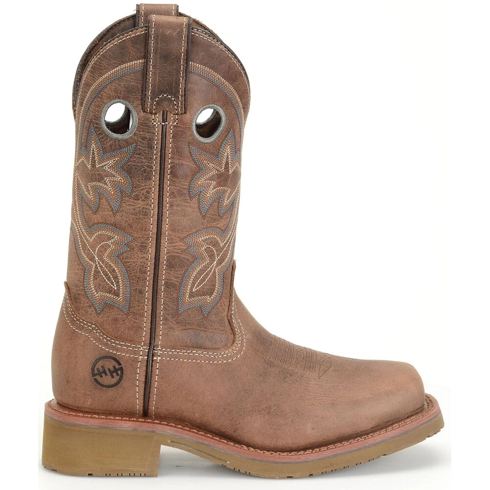 Double H Women's Haddie Safety Ropers - Brown 4 Double H Women's Haddie Safety Ropers - Brown - Image 2
