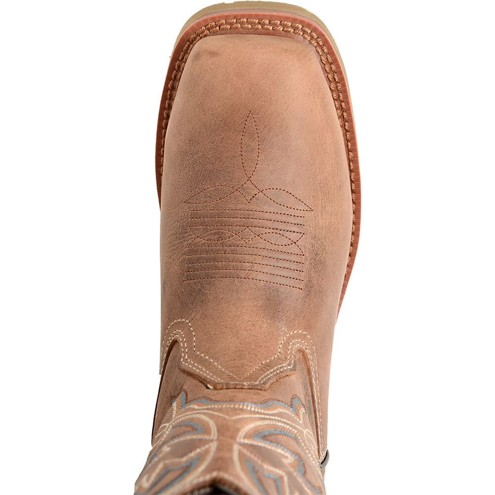 Double H Women's Haddie Safety Ropers - Brown 7 Double H Women's Haddie Safety Ropers - Brown - Image 5