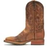 Double H Men's Square Toe Western Ropers - Brown -Shoes Sale Store DH3560