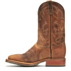Shoes Sale Store 26 Double H Men's Square Toe Western Ropers - Brown