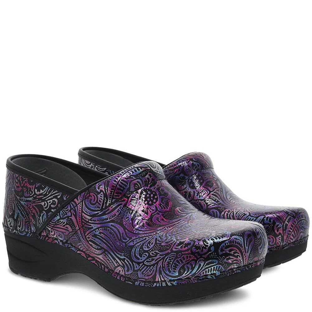 Dansko Women's XP 2.0 Casual Clogs - Engraved Floral 6 Dansko Women's XP 2.0 Casual Clogs - Engraved Floral - Image 4