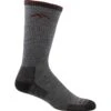 Darntough Men's Cushion Boot Socks - Charcoal -Shoes Sale Store DT1403 CHARCOAL