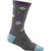 Darn Tough Women's Garden Crew Light Socks - Medium Gray 2 Darn Tough Women's Garden Crew Light Socks - Medium Gray -Shoes Sale Store DT1610 MDGRY
