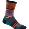 Darn Tough Women's Pixie Crew Socks - Navy -Shoes Sale Store DT1692 NVY