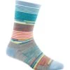 Darn Tough Women's Pixie Crew Socks - Sky 1 Darn Tough Women's Pixie Crew Socks - Sky -Shoes Sale Store DT1692 SKY