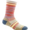 Darn Tough Women's Waves Crew Light Cushion Socks - Canyon -Shoes Sale Store DT1693 CANYON