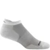 Darn Tough Men's Vertex No Show Socks - Light Gray -Shoes Sale Store DT1769 LGHTGRY