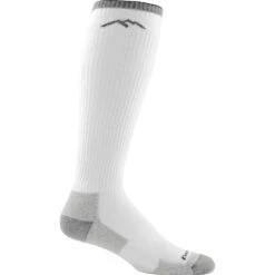 Darn Tough Men's Westerner Over-the-Calf Socks - White
