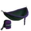 ENO DoubleNest Nylon Hammock - Purple/Forest -Shoes Sale Store ENDH007