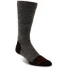FITS Men's Light Hiker Crew Socks - Black -Shoes Sale Store FI1002 000