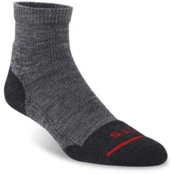 FITS Men's Light Hiker Quarter Socks - Coal